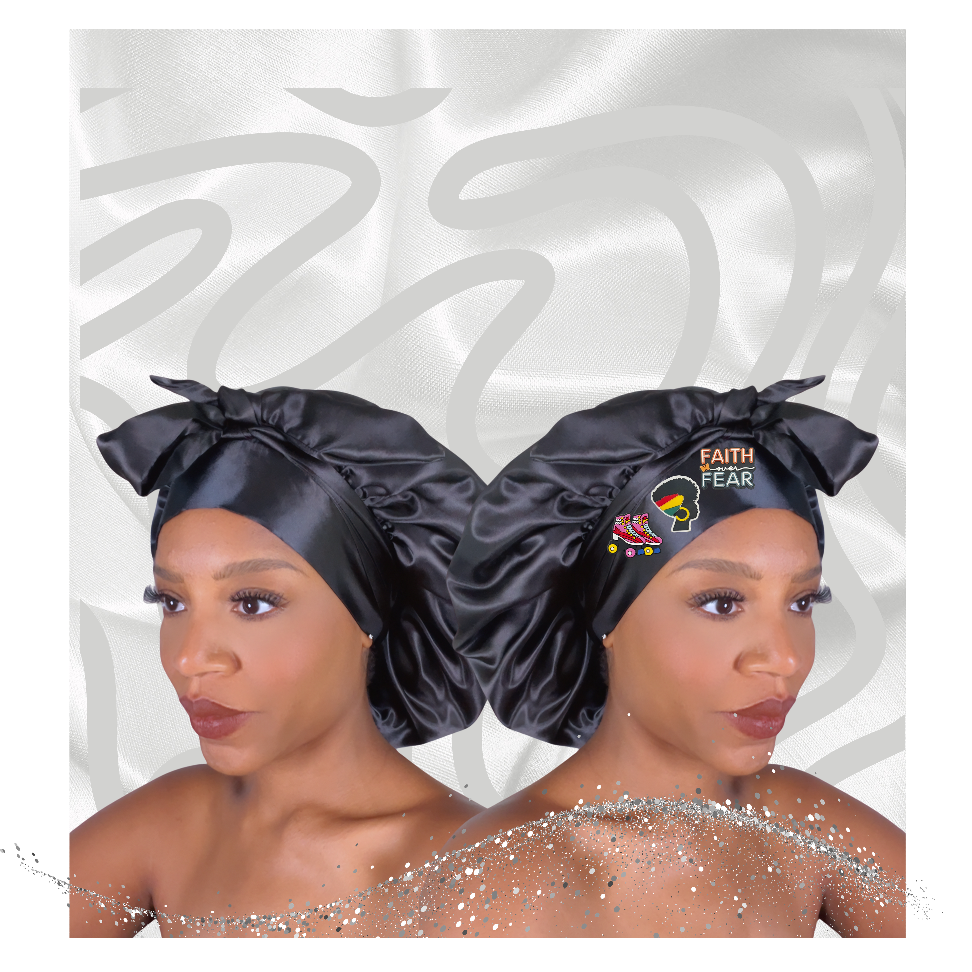 Black & Boujee Bonnet