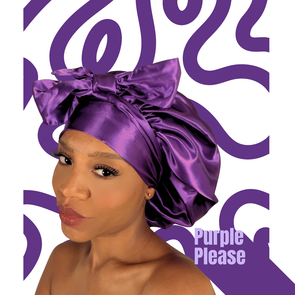 Purple Please Bonnet