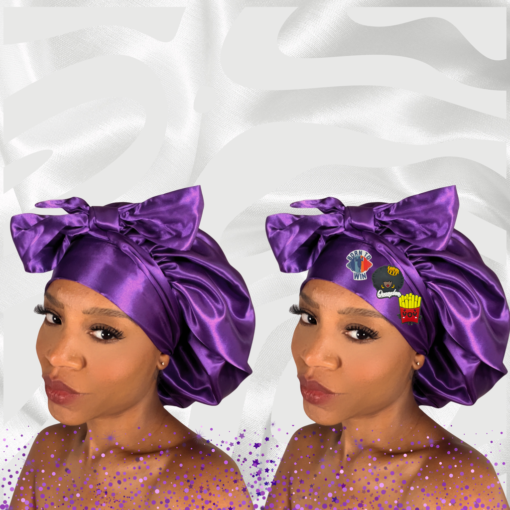 Purple Please Bonnet